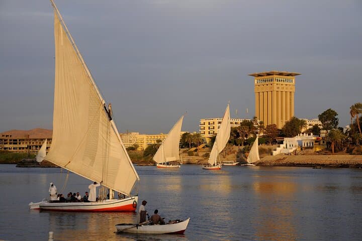 Aswan Felucca Tour by Night