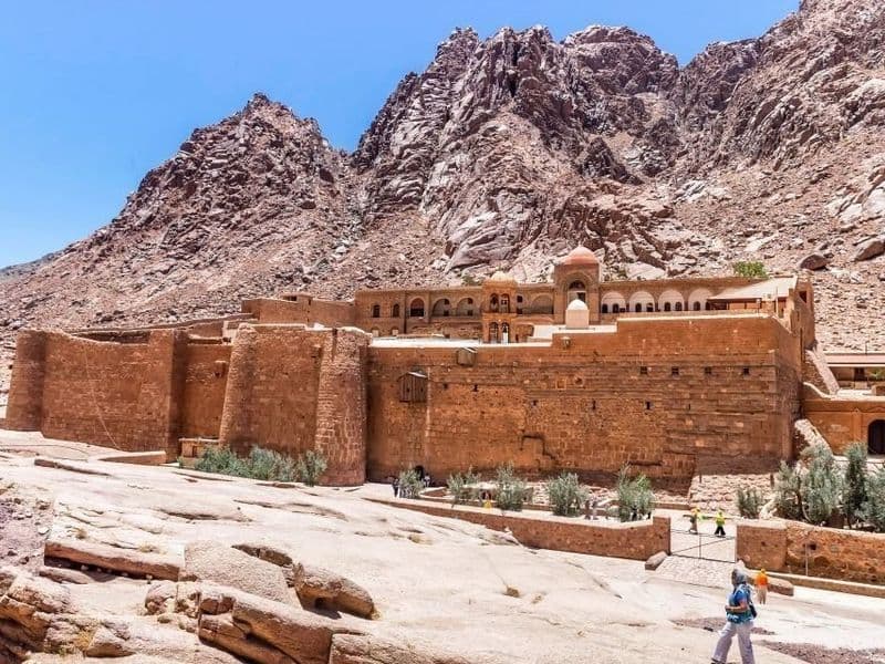 Saint Catherine: Where heaven meets earth. Hike the sacred trails of Mount Sinai and witness a sunrise that touches the soul.