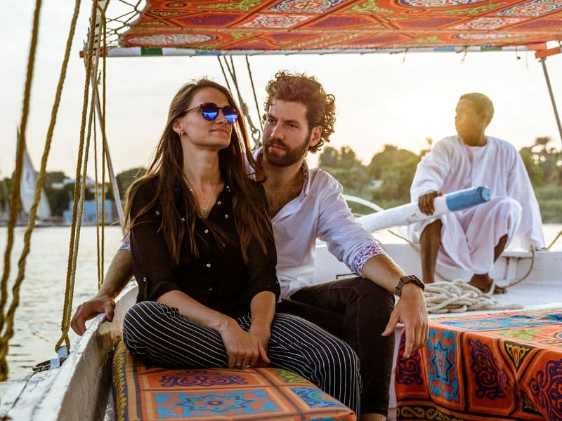 Aswan Felucca Tour by Night