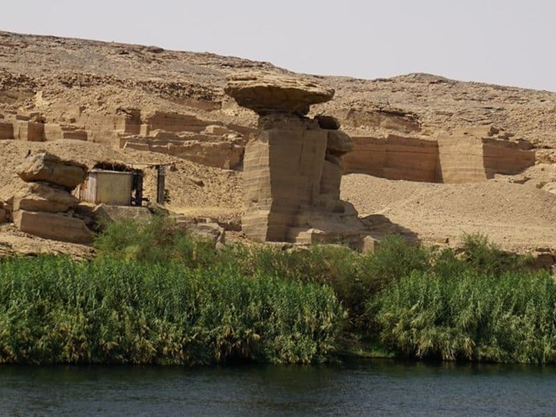 gebel el-silsila in egypt