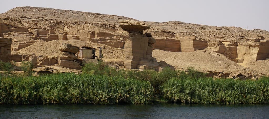 gebel el-silsila in egypt