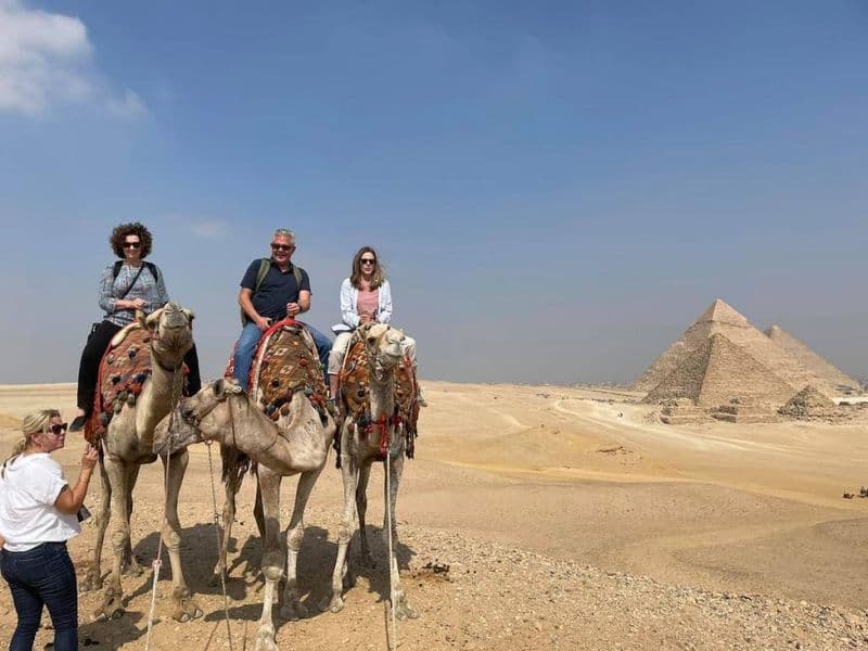 Sunset Camel Ride at the Giza Pyramids
