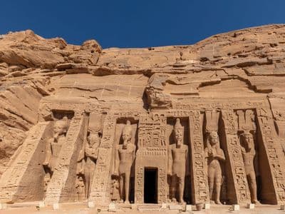 The Temple of Nefertari at Abu Simbel