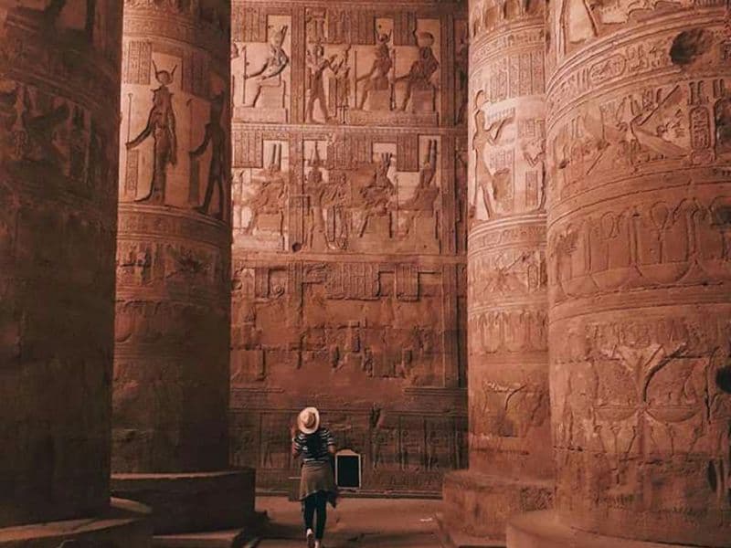 The magnificent Temple in Qena