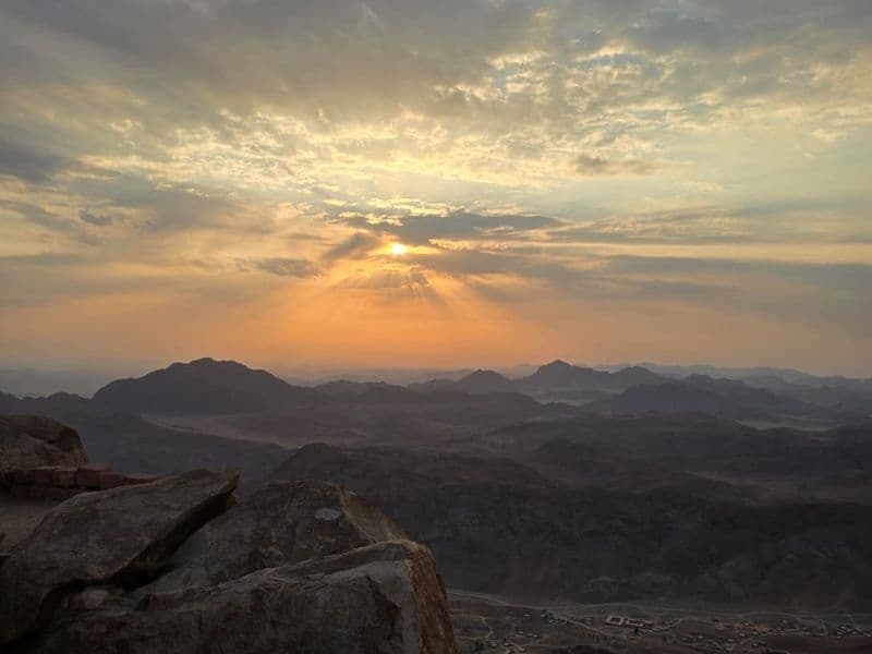 Witness the breathtaking view from the top of Saint Catherine!