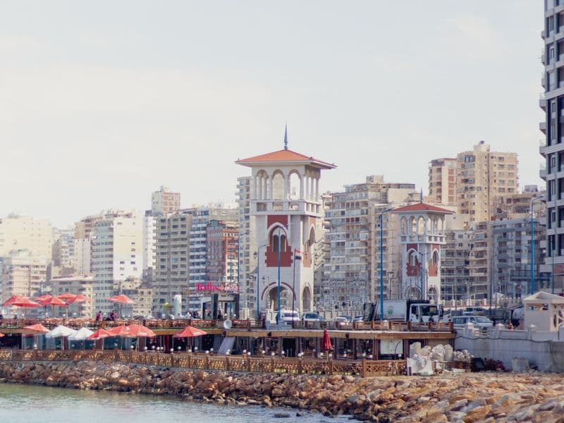 Stanley Bridge is an iconic 400-meter-long sea bridge located in the Stanley neighborhood along the Alexandria Corniche in Alexandria